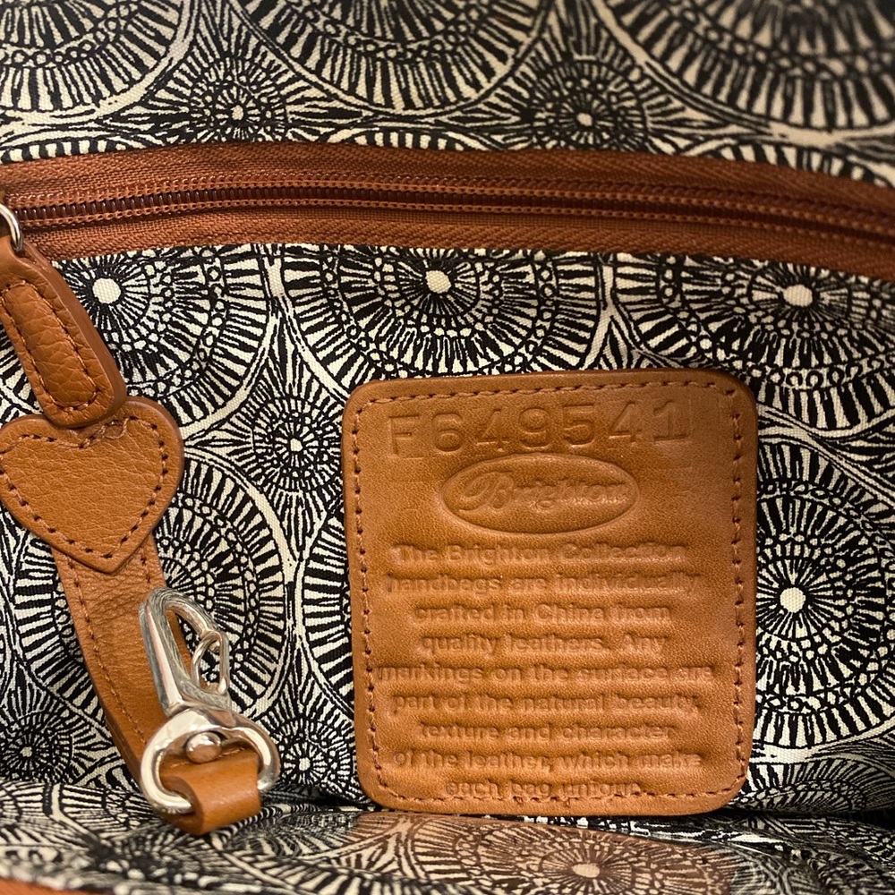 Brighton Vela Ferrera Nova Leather Crossbody Bag - Picture 6 of 6